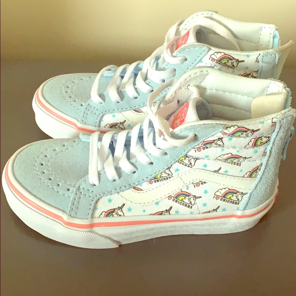 Unicorn Vans - Kids Size 10.5